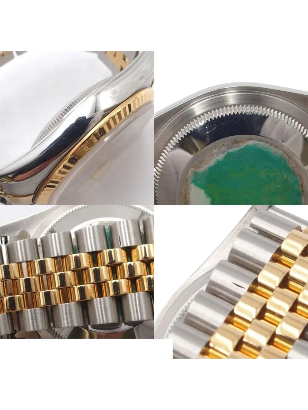 Rolex Datejust Jubilee Bracelet Champagne 18K Yellow Gold SS Watch Automatic